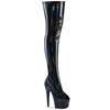 Pleaser - BEJEWELED30117 Cuissardes à plateforme - Noir Product image